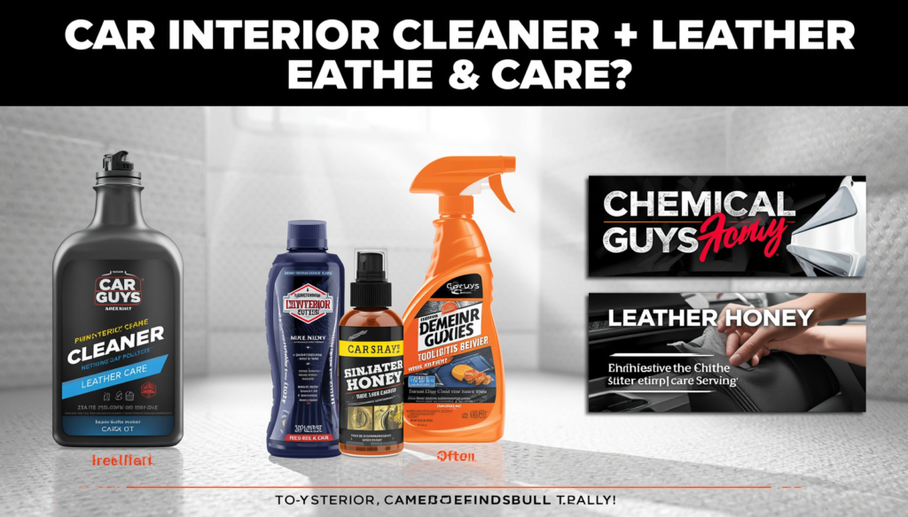 cleaner & leather